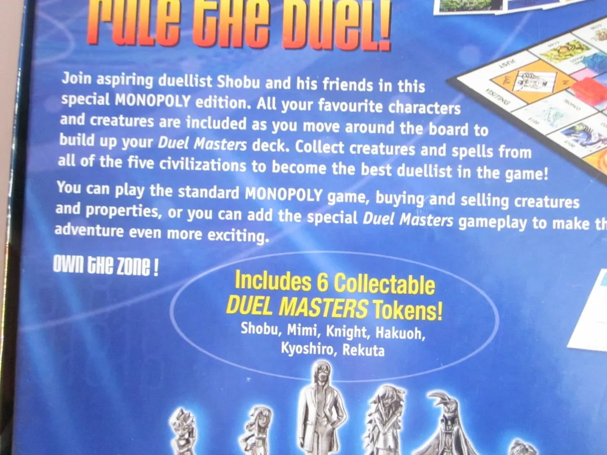 Monopoly Duel Masters Game Special Edition - Image 2