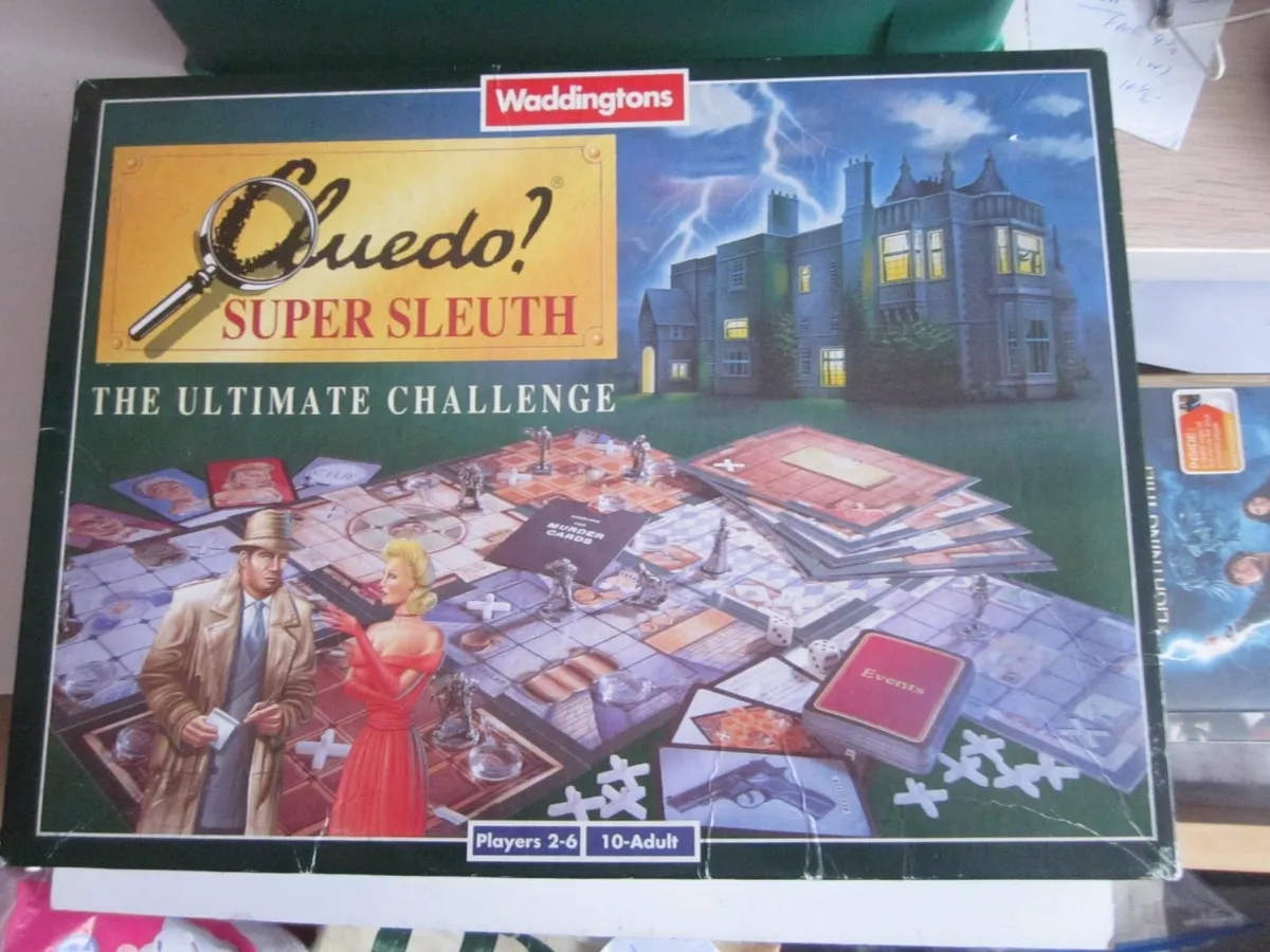 Waddington Cluedo Super Sleuth The Ultimate Challe - Image 1