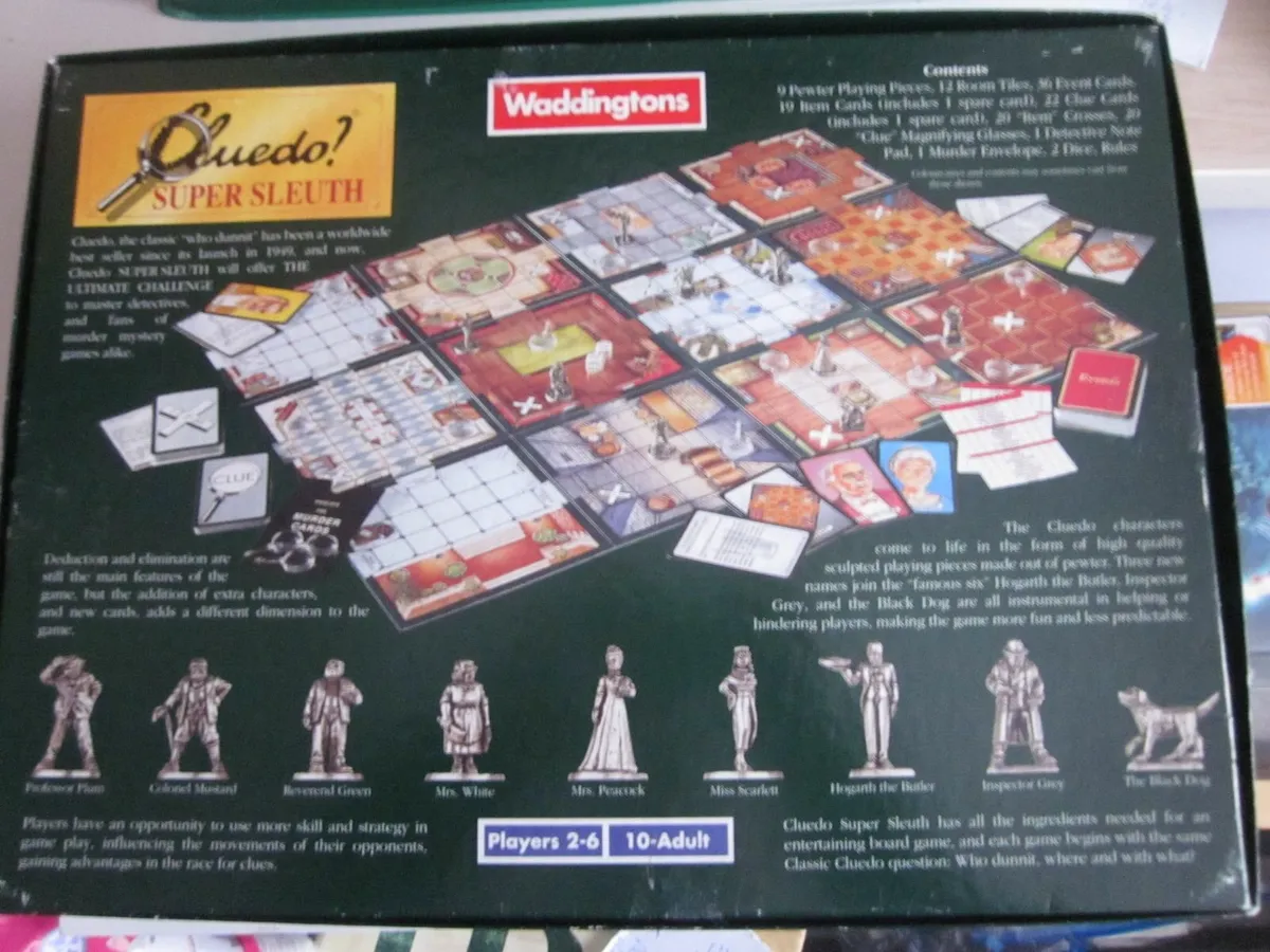 Waddington Cluedo Super Sleuth The Ultimate Challe - Image 2
