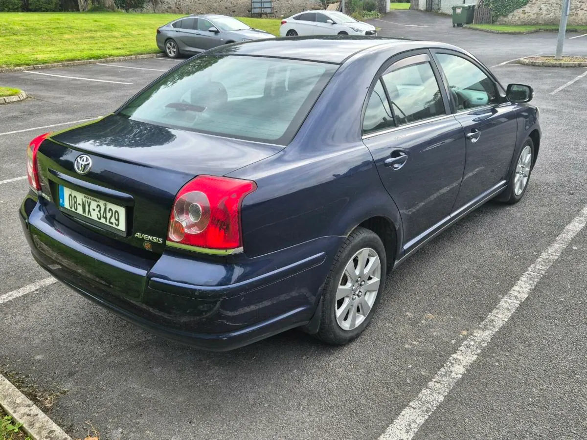 2008 Toyota Avensis NCT & Tax - Image 3