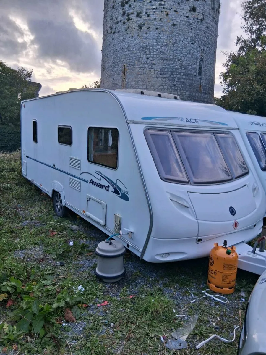2008 Swift Ace caravan 4 Berth end bedroom - Image 1
