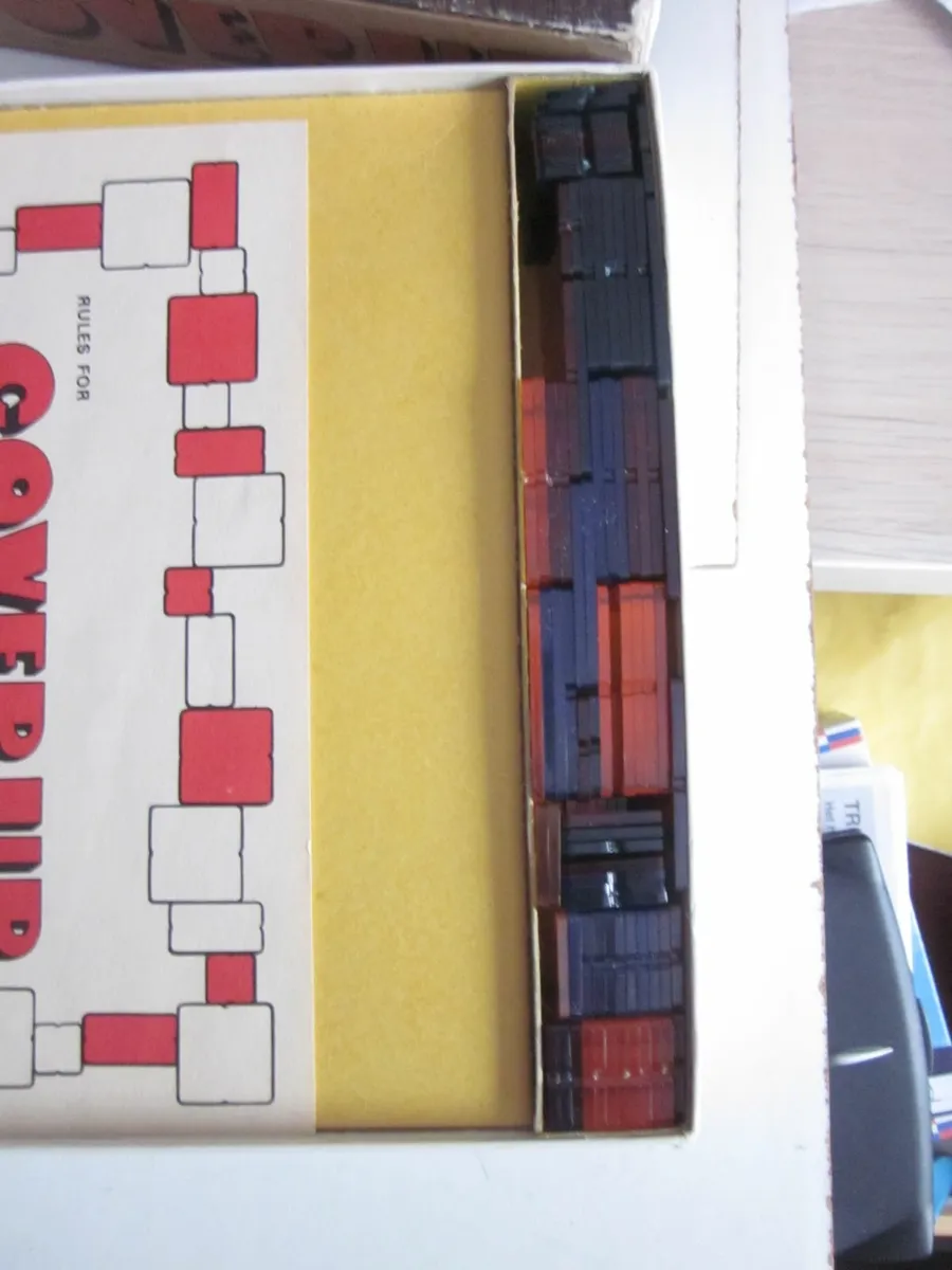 Vintage Cover Up Board Game - Image 4
