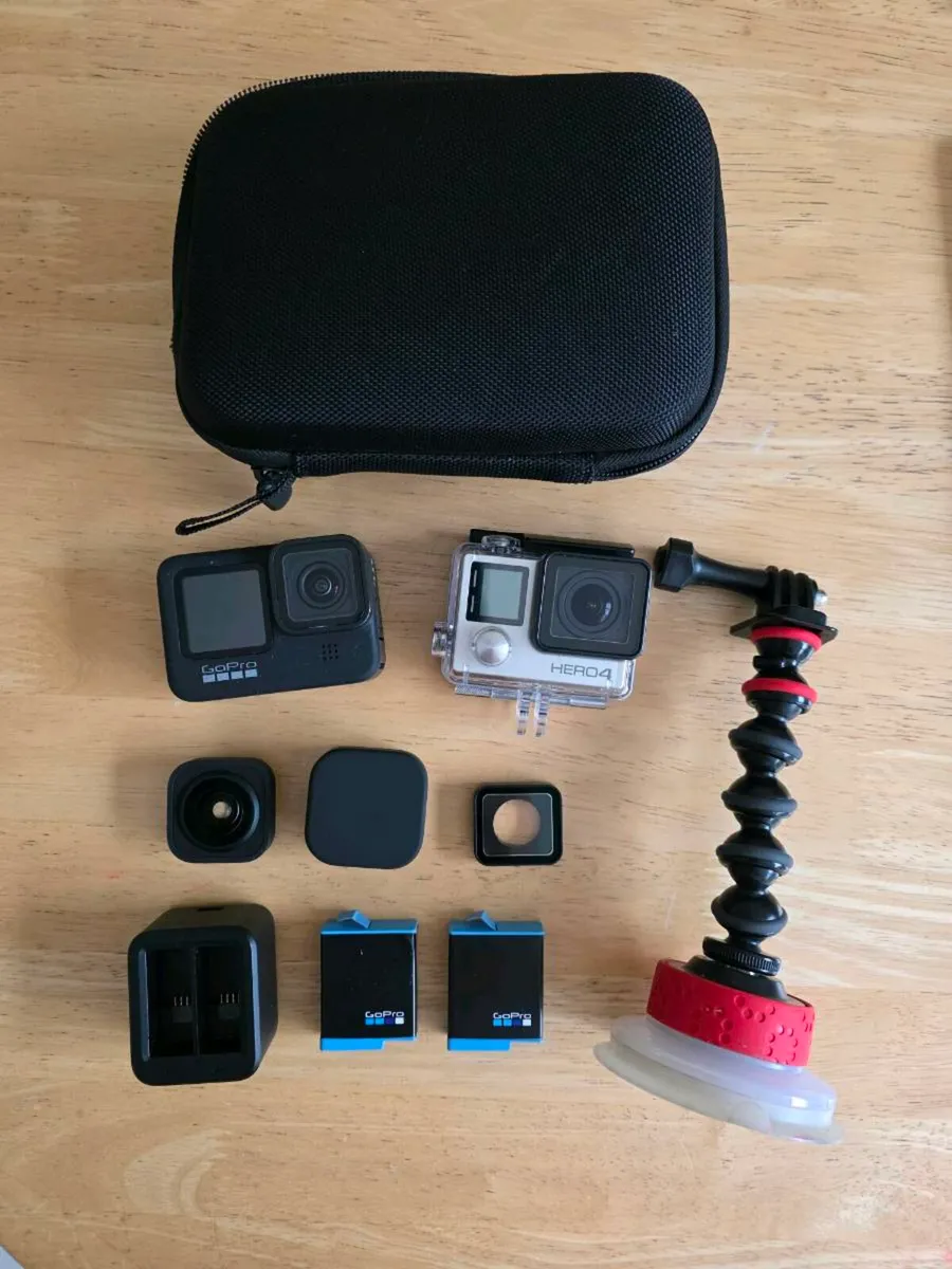 GoPro Hero 9 Black Bundle + Hero 4 - Image 3