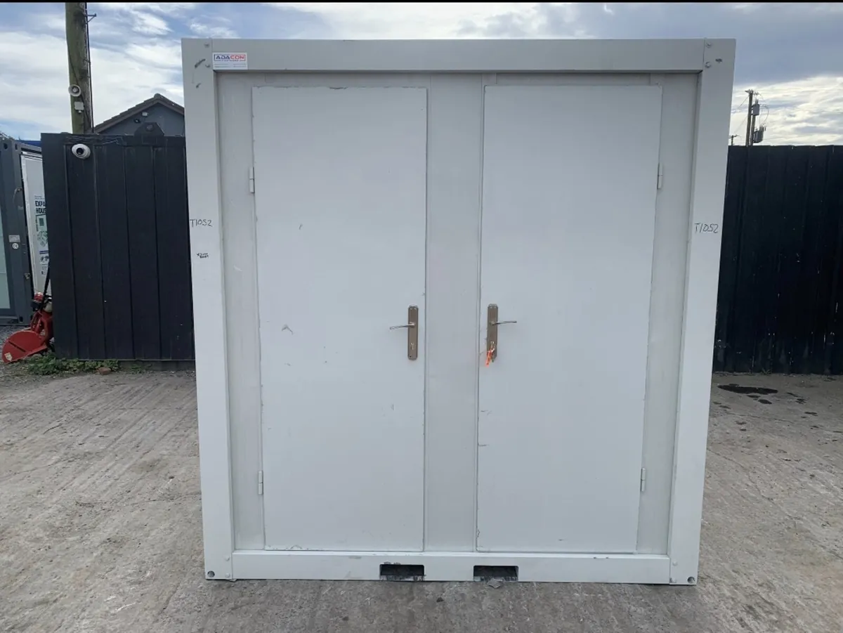 Adacon Portable Double Toilet Cabin - Image 1