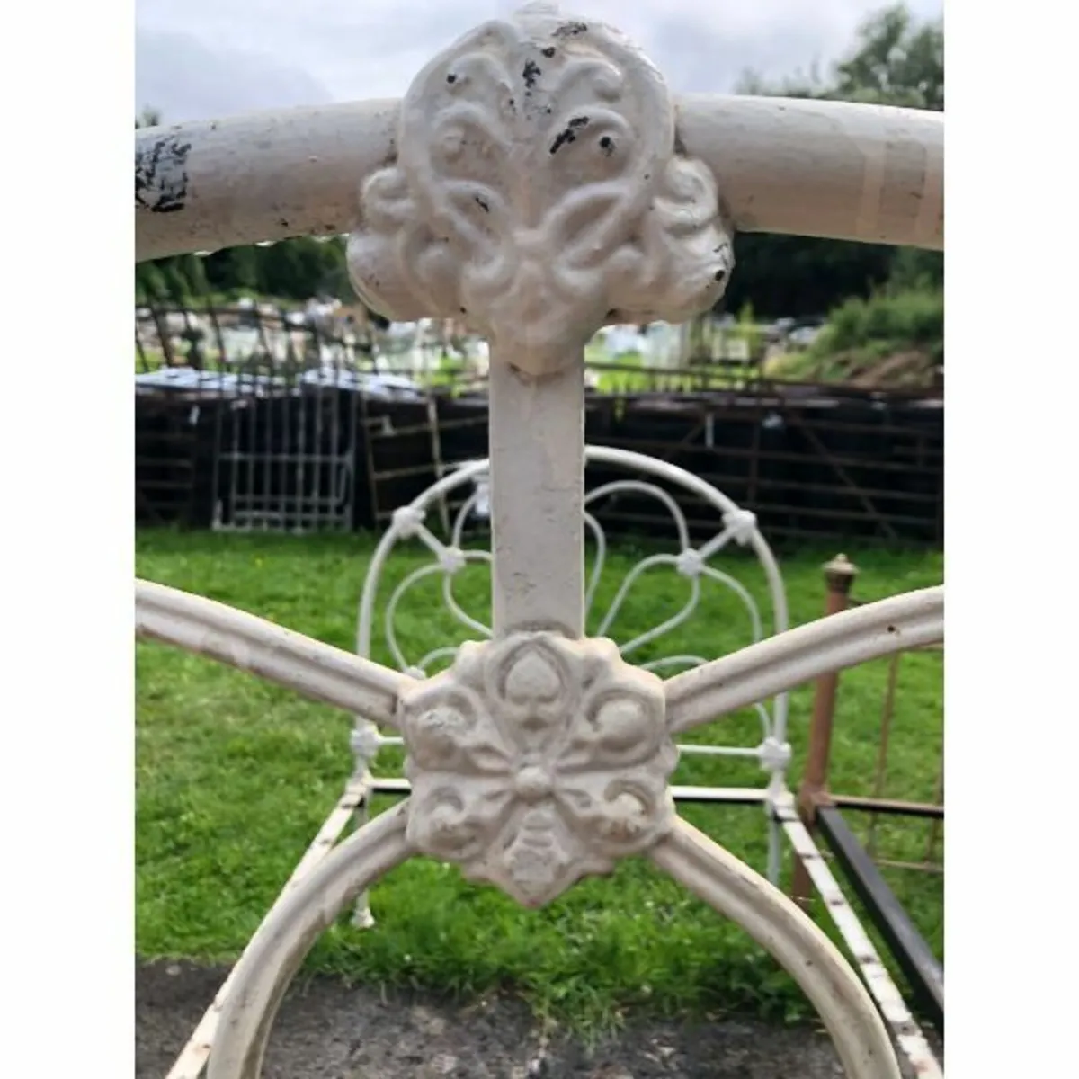 Bed 1 – Large Ornate Single Bed – KAS459 - Image 3