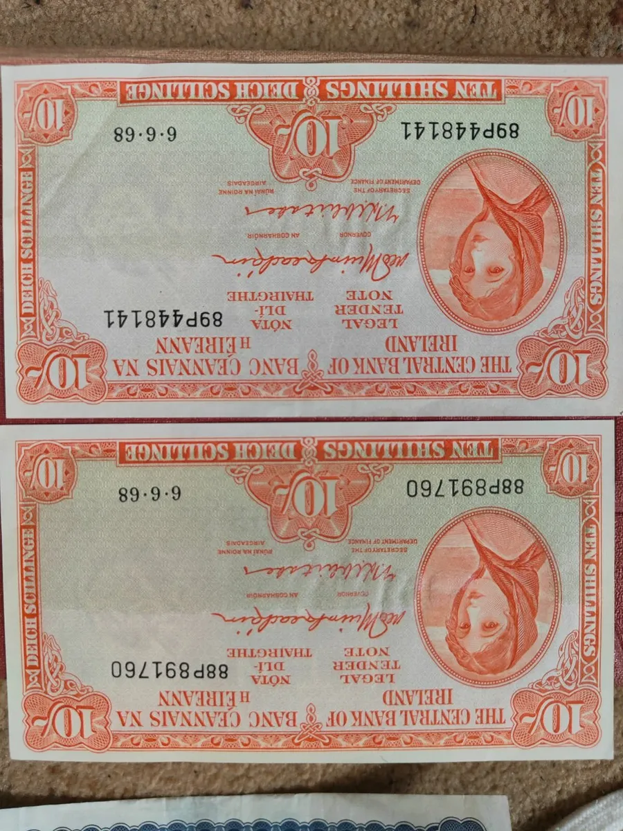 Old Irish bank notes - Image 2