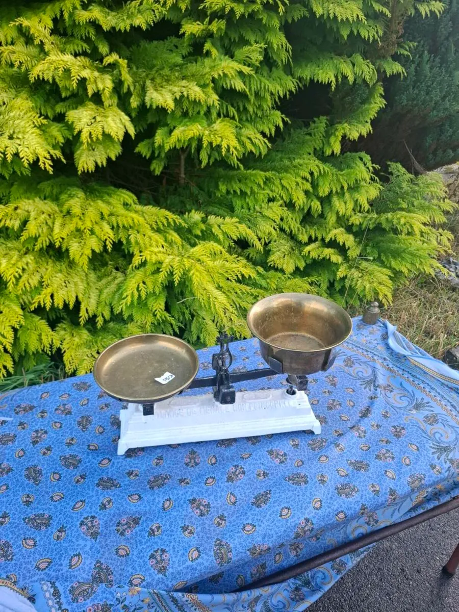 Old antique scale