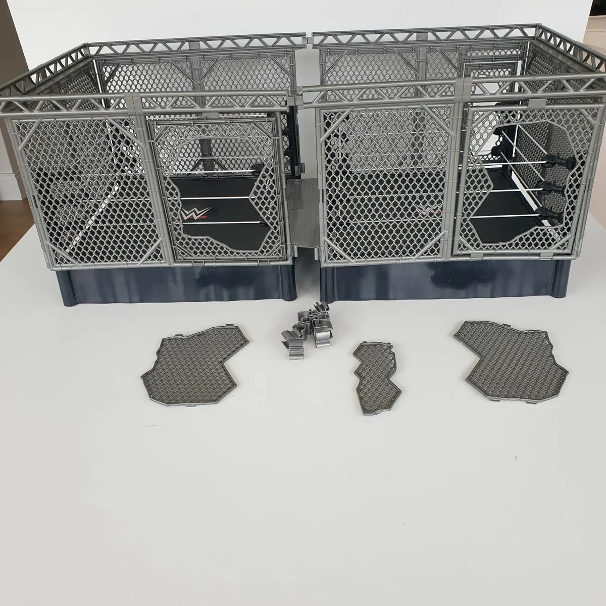 WWE NXT war games double wrestling rings - Image 4