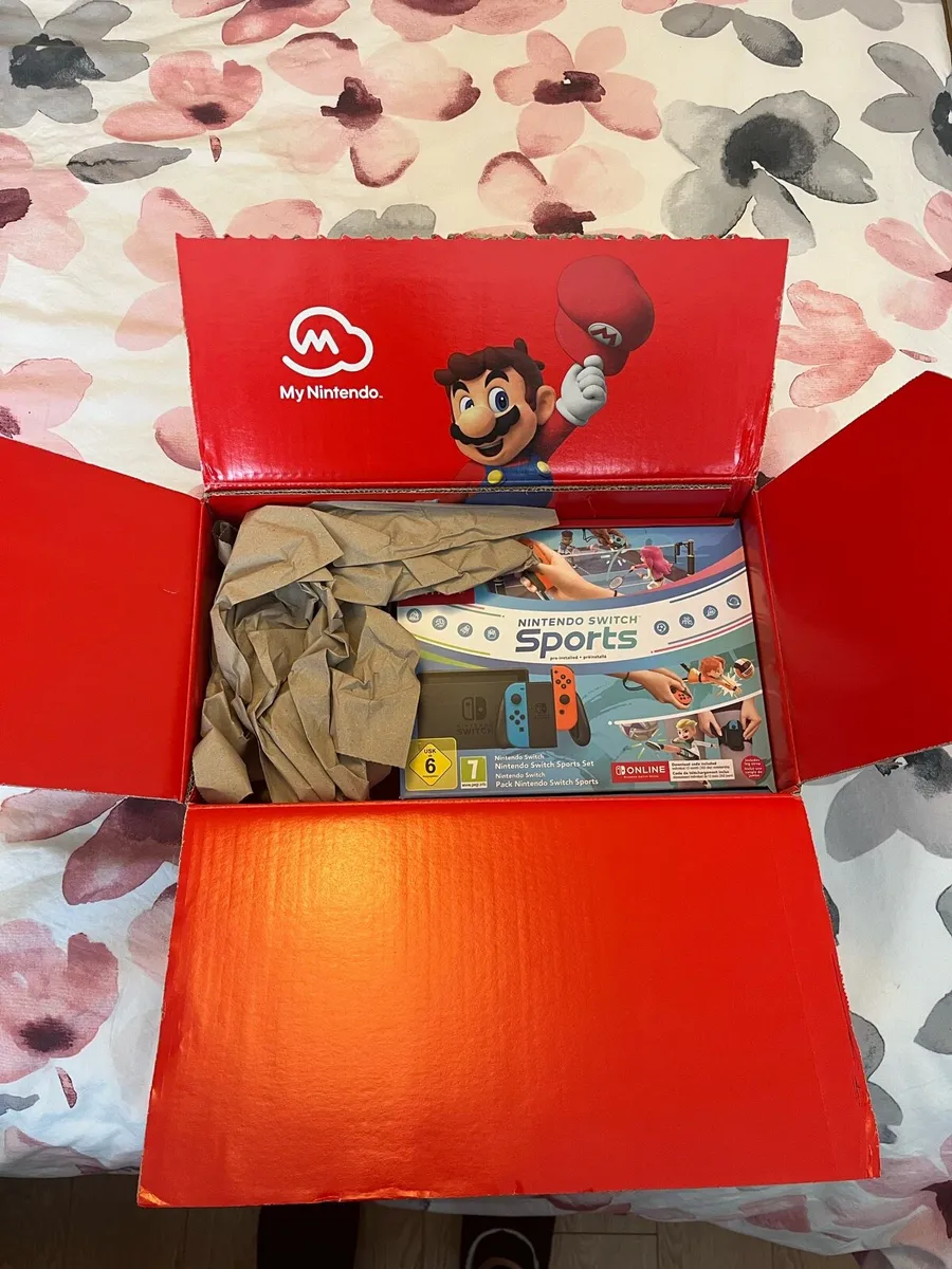 Nintendo Switch with sports - new box not opened - Image 1