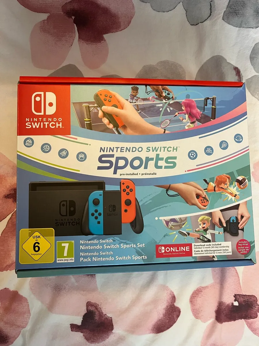 Nintendo Switch with sports - new box not opened - Image 2