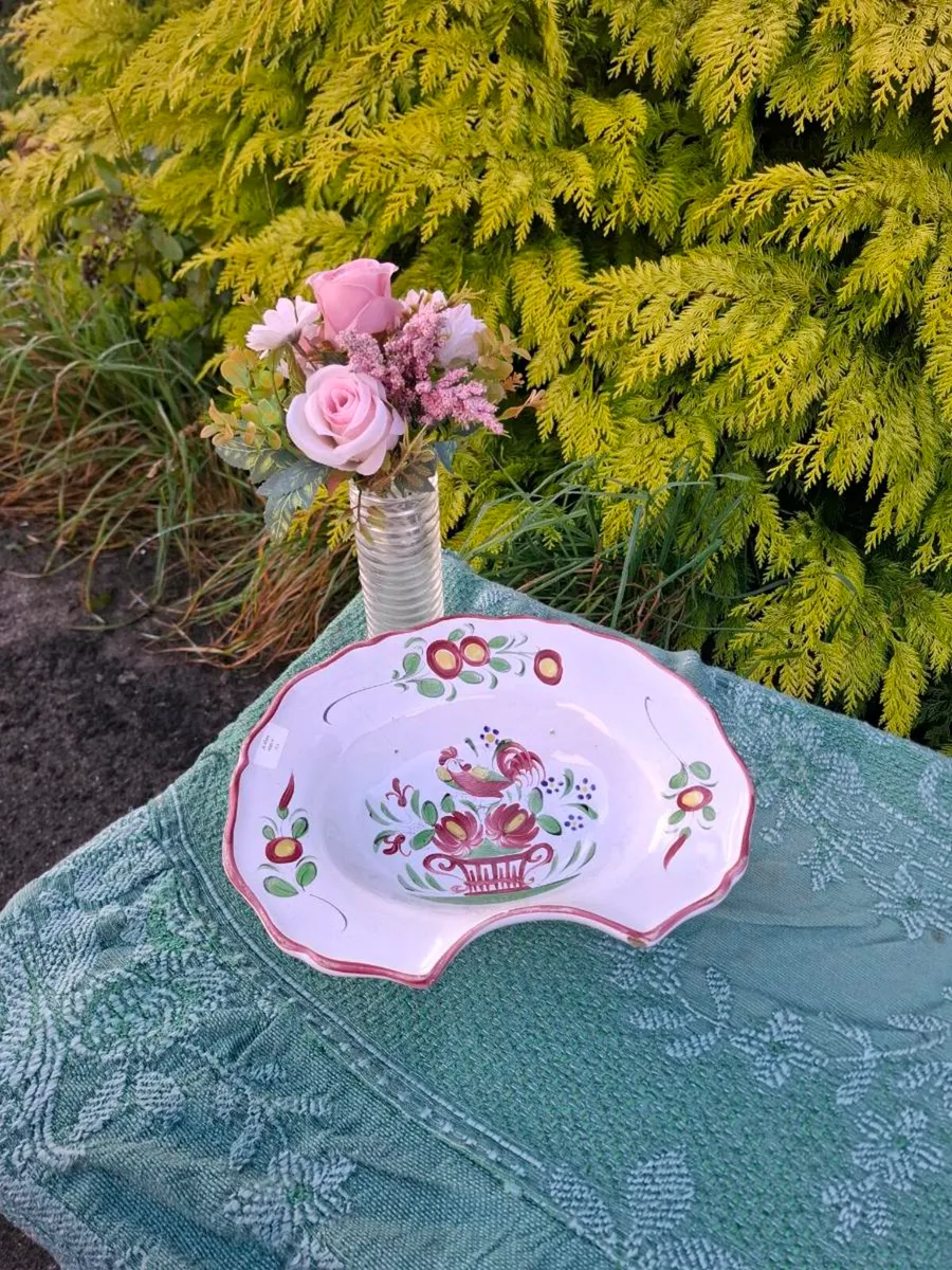 Ceramic barber plate postage possible