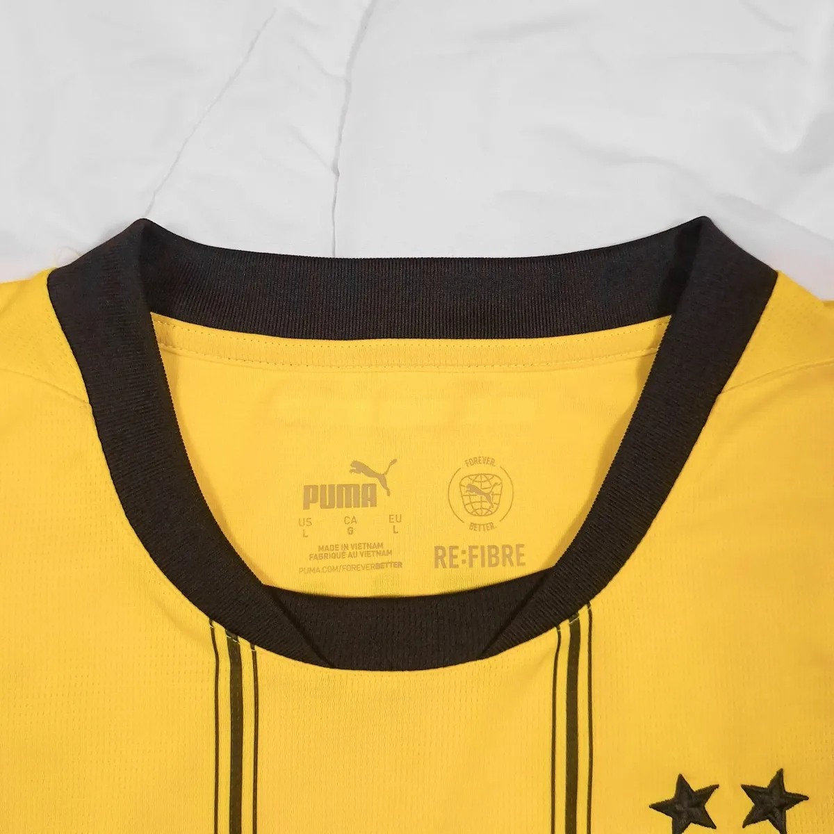 Puma Authentic Dortmund 24 25 Mens Home Jersey L - Image 4