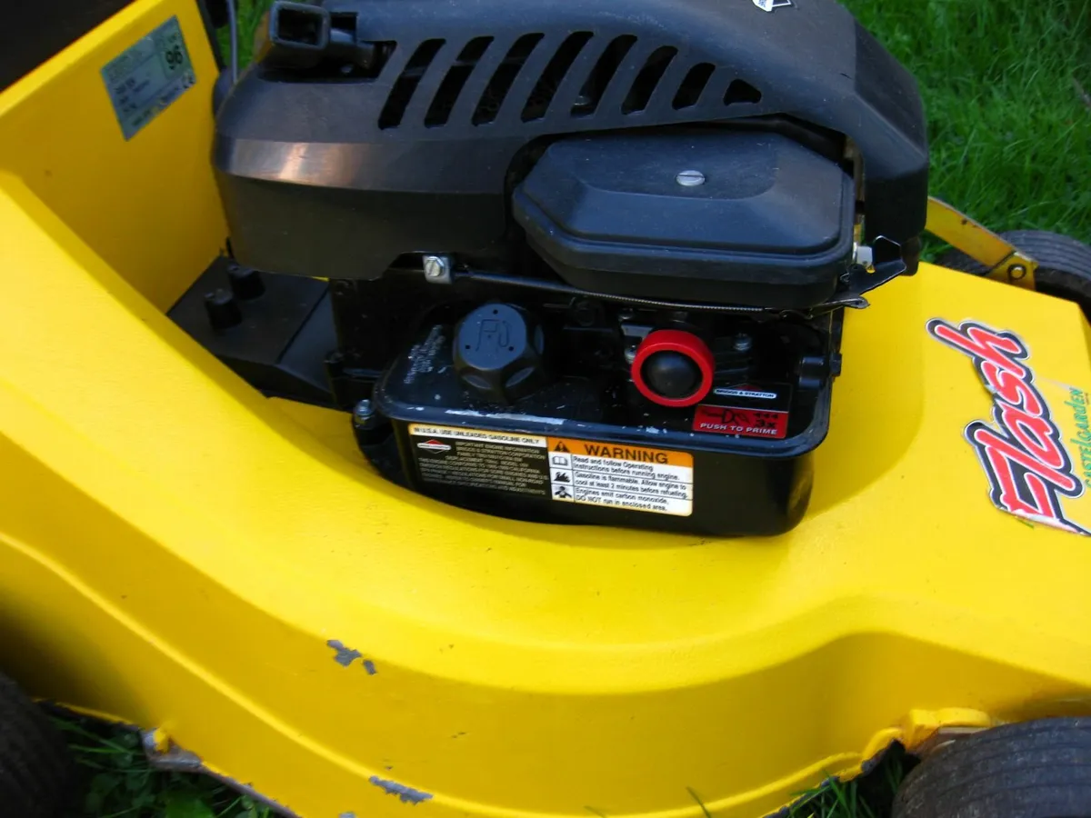 Castlegarden Briggs & Stratton 4HP Mower - Italy. - Image 3