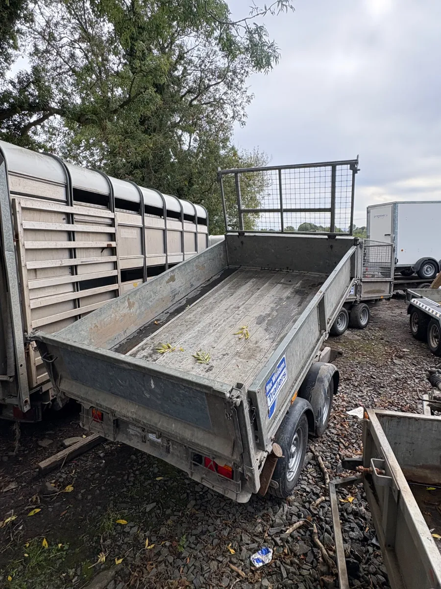 Ifor Williams 8ft tipping trailer - Image 2