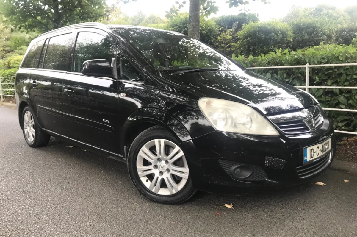 Opel Vauxhall Zafira 7 Seater MPV 1.9 Tdi Leather - Image 3