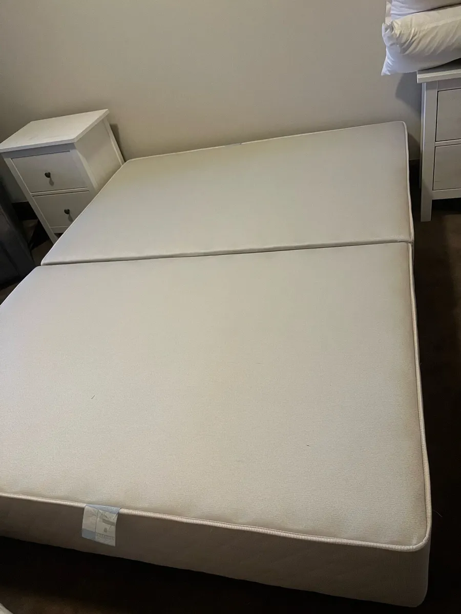 Base of 5ft bed with mattress
