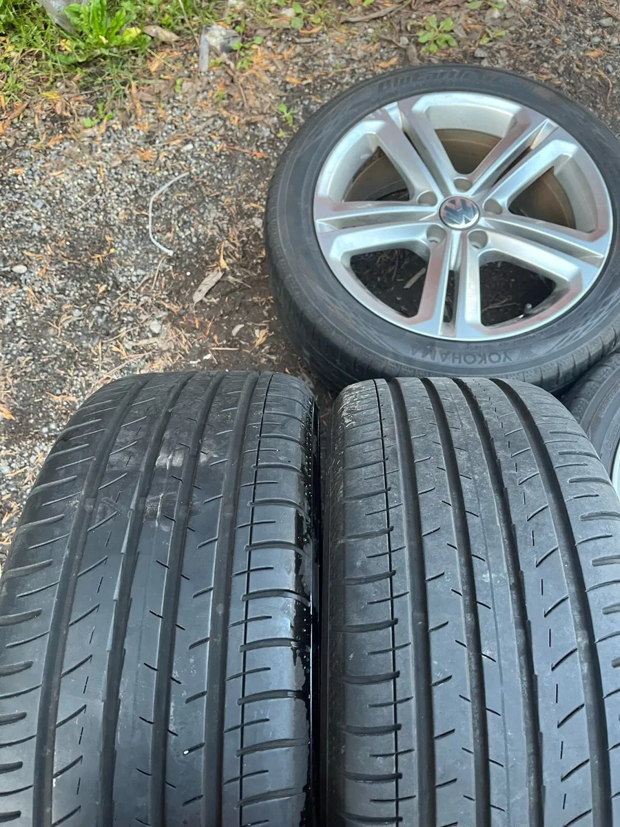 17’ Genuine VW Golf Passat 5x112 alloy wheels - Image 4