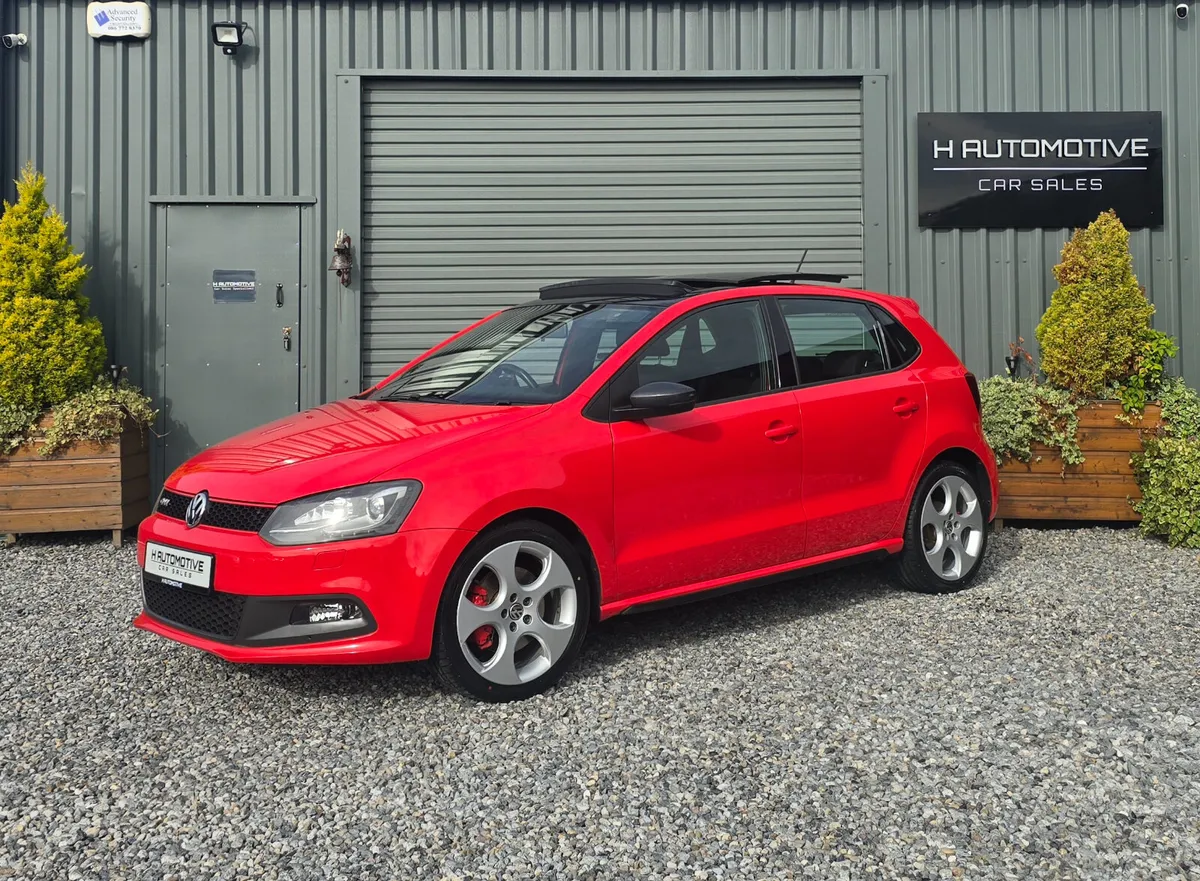 2012 VOLKSWAGEN POLO GTI PAN ROOF LOW KMS - Image 1