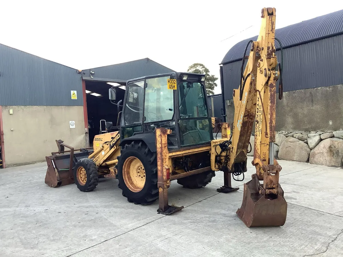 1990 Ford 655C Digger - Image 4