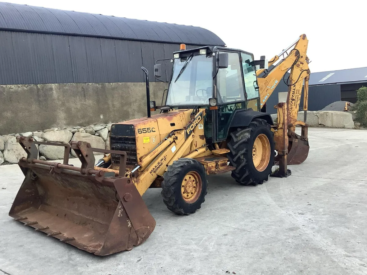 1990 Ford 655C Digger - Image 3