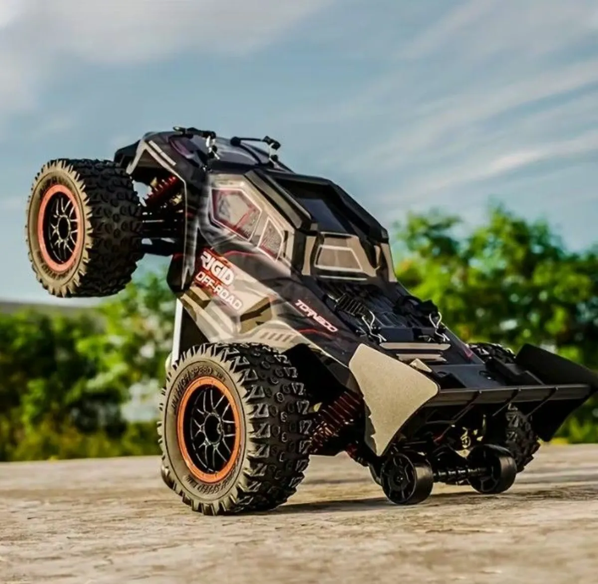 80KM High-Speed 4WD RC Car Brushless Motor Off-Roa - Image 2