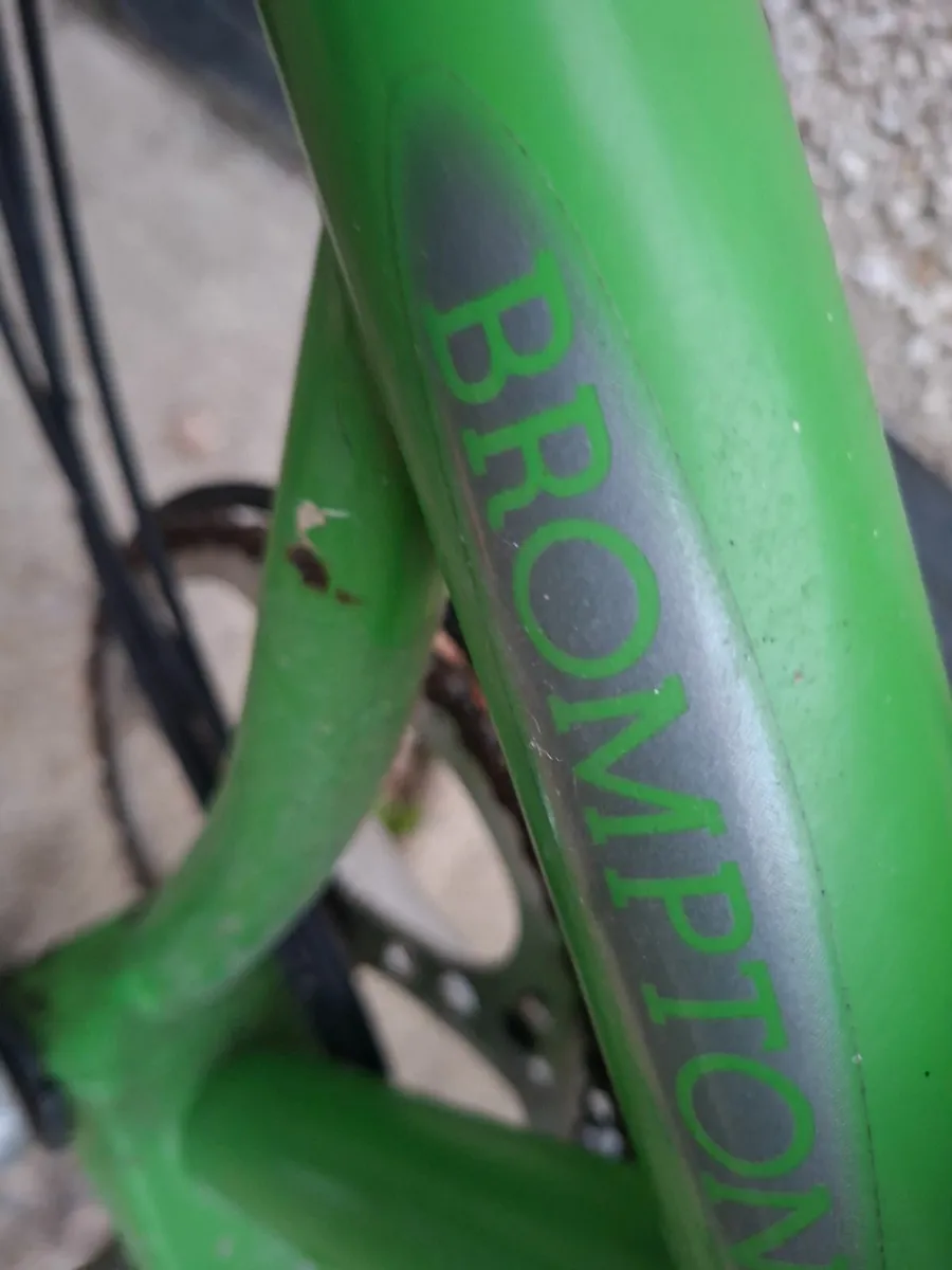 Bromplon fold  up bike - Image 1