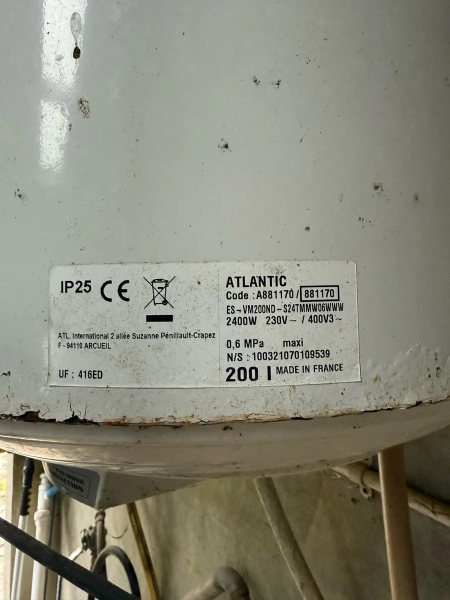 200l water heater - Image 2
