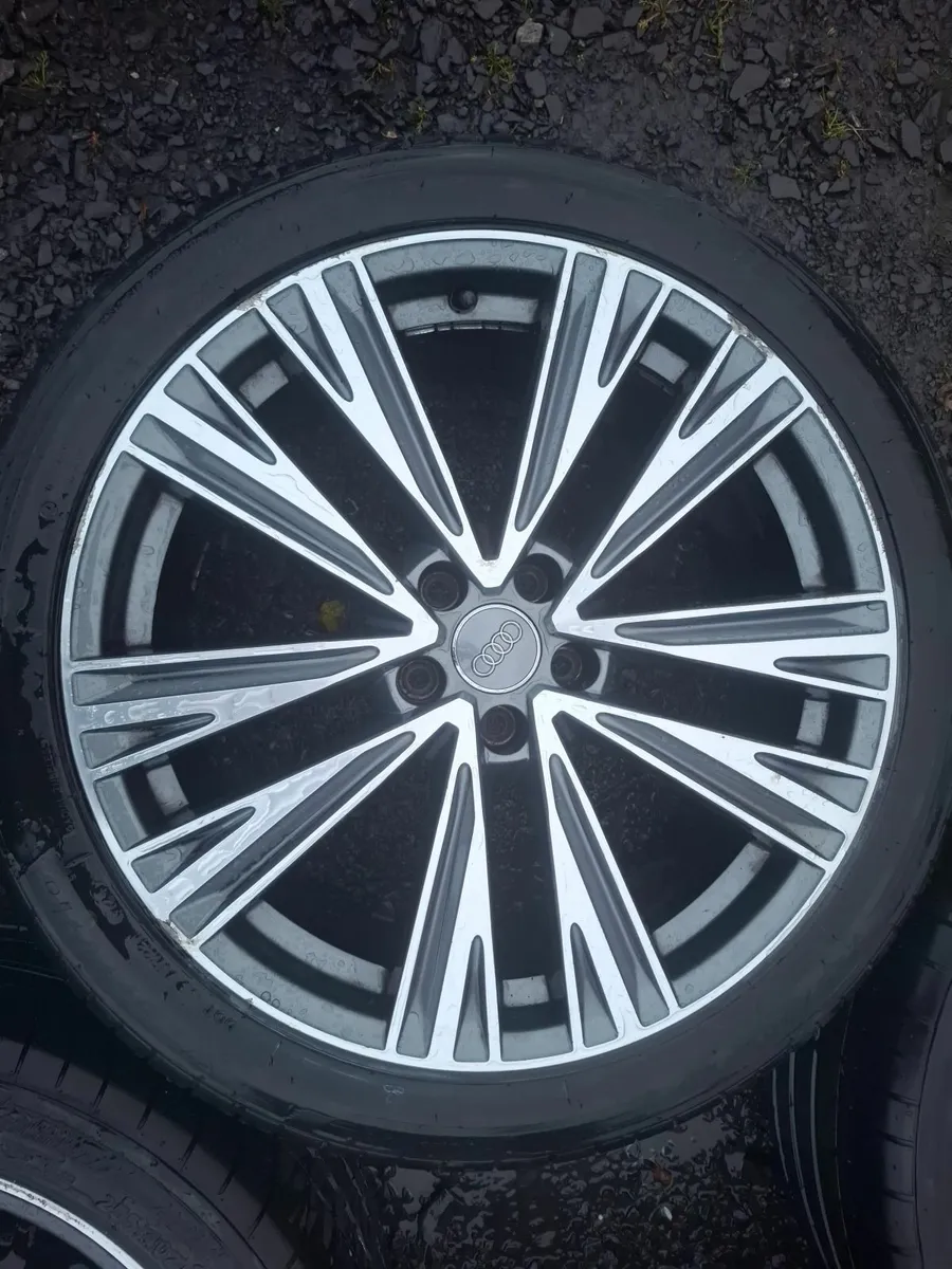 20" Genuine Audi S Line Alloys with tyres - Image 2