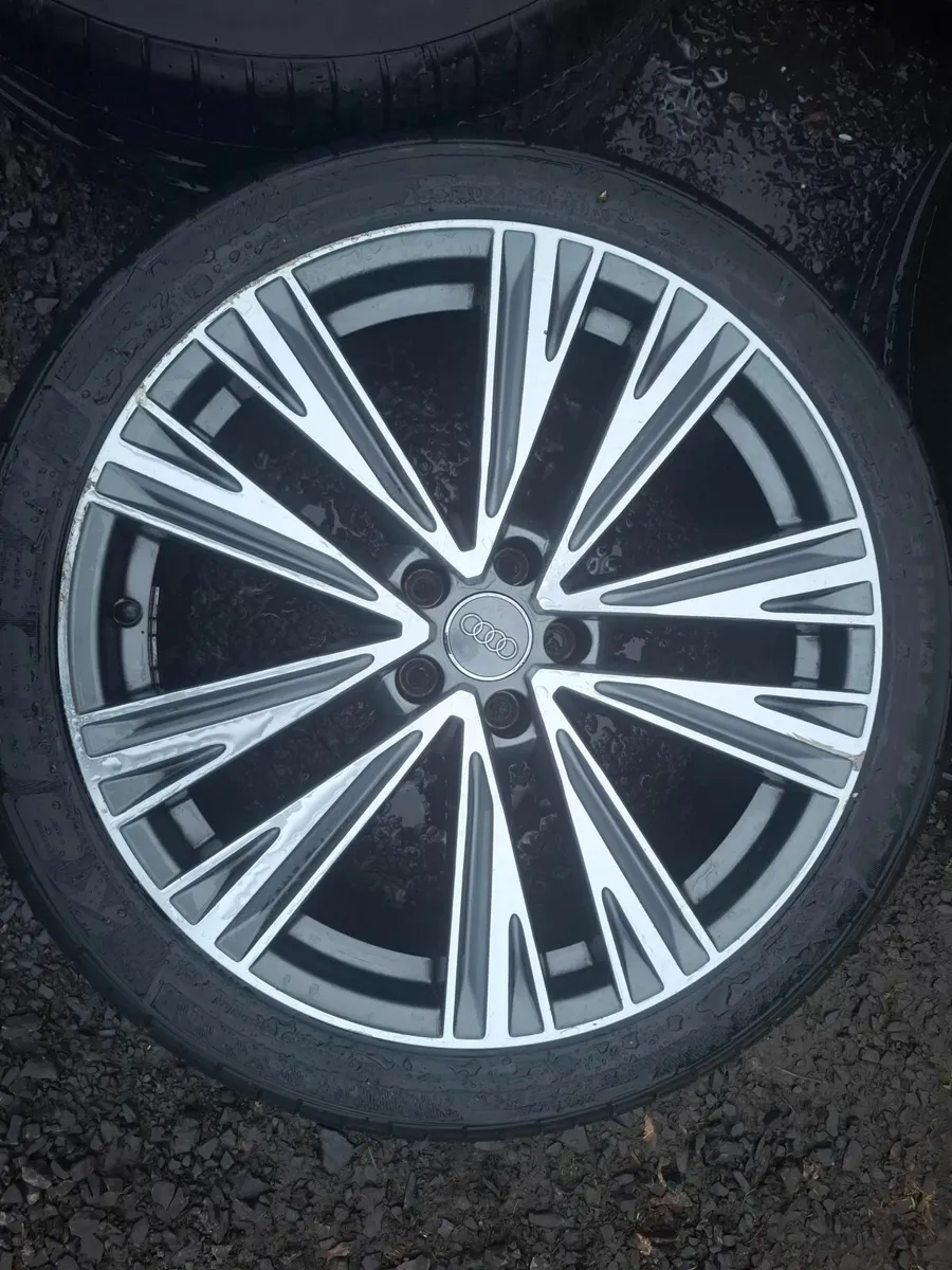20" Genuine Audi S Line Alloys with tyres - Image 3