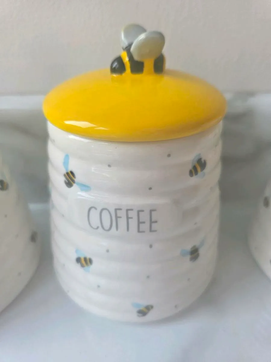 Sugar, Coffee and Tea Jars - Image 2
