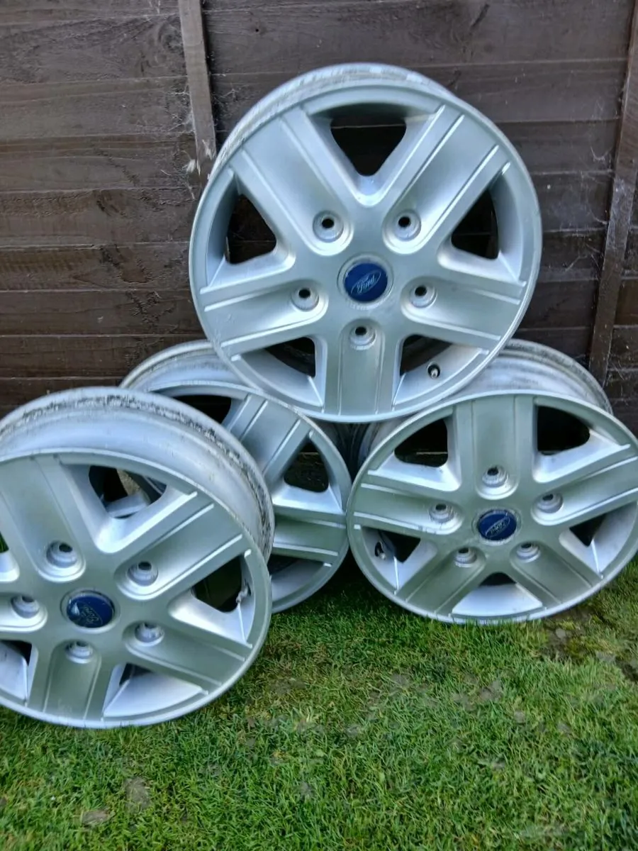 Ford Transit Custom Alloy Wheels 5 stud - Image 1