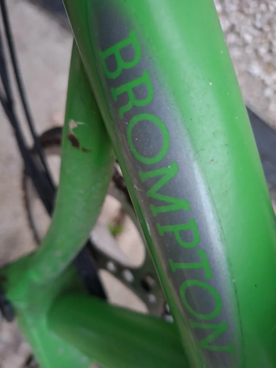 Bromplon fold  up bike - Image 3