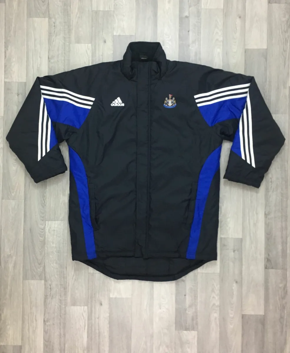 Vintage Adidas Newcastle United 2003 Padded Jacket - Image 1