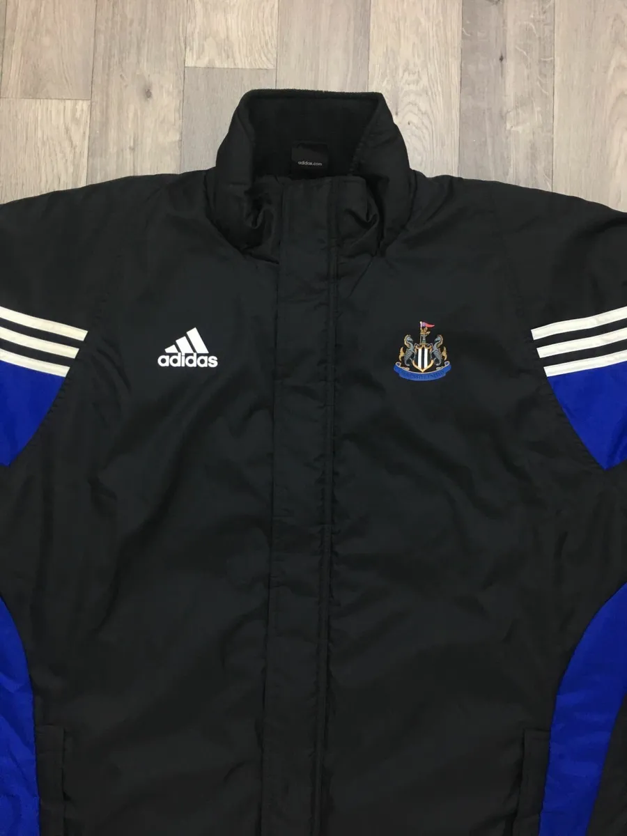 Vintage Adidas Newcastle United 2003 Padded Jacket - Image 3