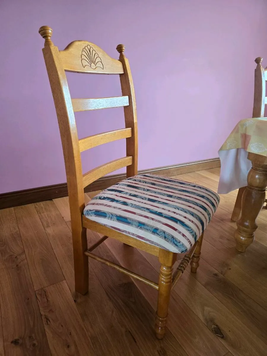 Dining table and chairs - Image 4