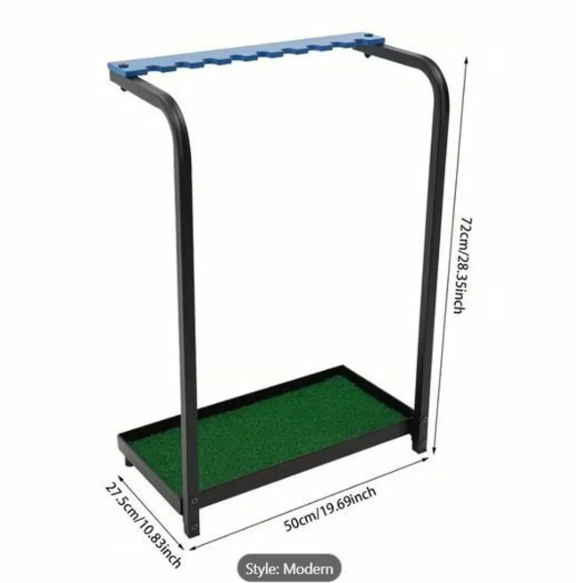 Golf Club Organiser Rack Heavy-Duty 9-Golf Club St - Image 2