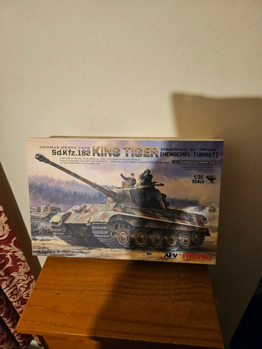 Airfix Meng King Tiger