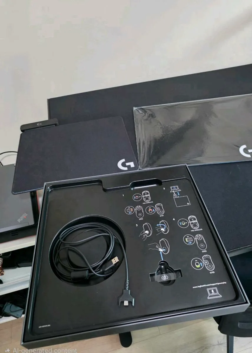Logitech gaming mouse and mouse pad - Image 3