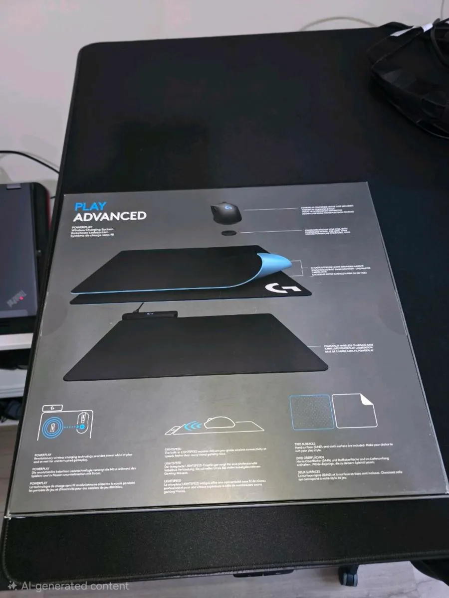 Logitech gaming mouse and mouse pad - Image 4