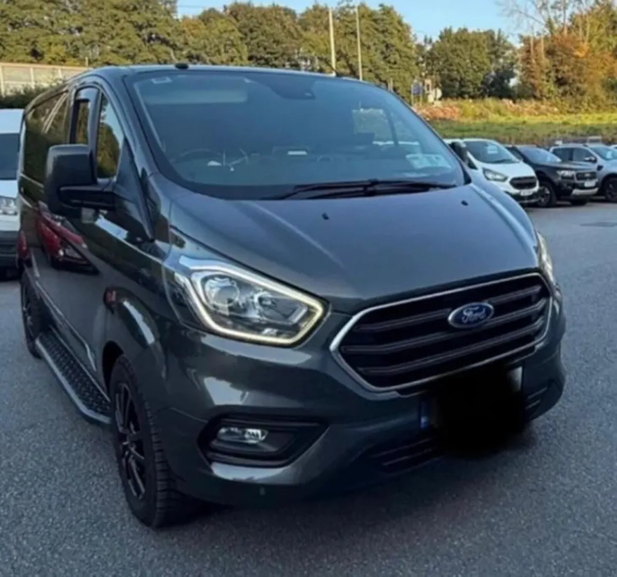 2019 Ford Transit Custom SWB 170 bhp-Grey-no VAT - Image 1
