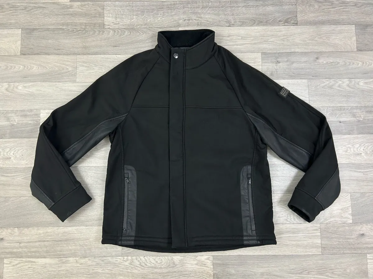 Barbour X Land Rover Fleece Lined Softshell Jacket - Image 1