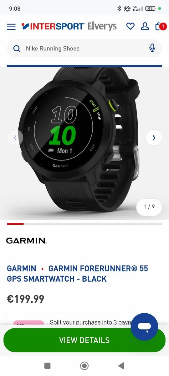 Garmin Forerunner 55 smartwatch - Image 1