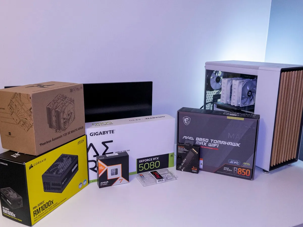Latest Gaming PC 9800X3D NVidia RTX 5080 64GB RAM - Image 2