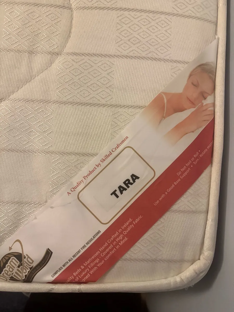 Double bed and mattress - Image 3