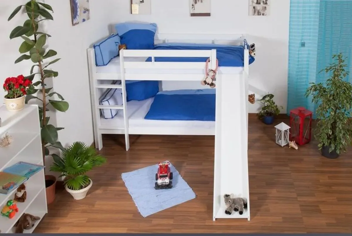 Bunk Beds with Slide - Image 1