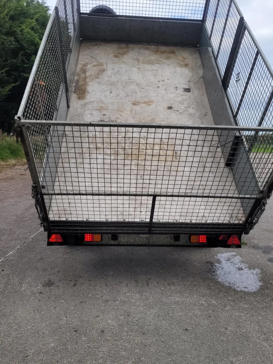 12x6'6 ifor Williams tipper trailer with creels - Image 3