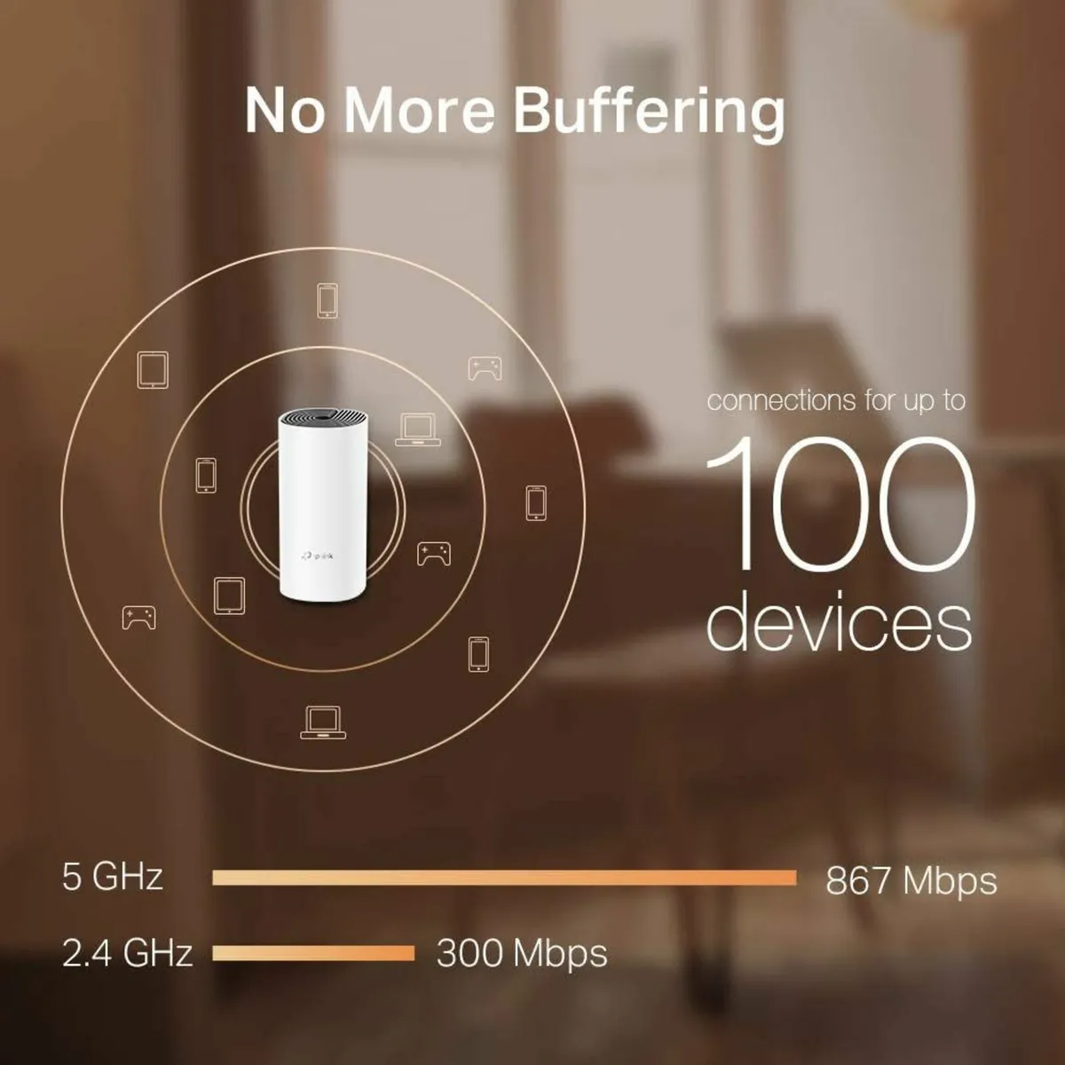 TP-Link Deco M4 Whole Home Mesh Wi-Fi System x3 - Image 3