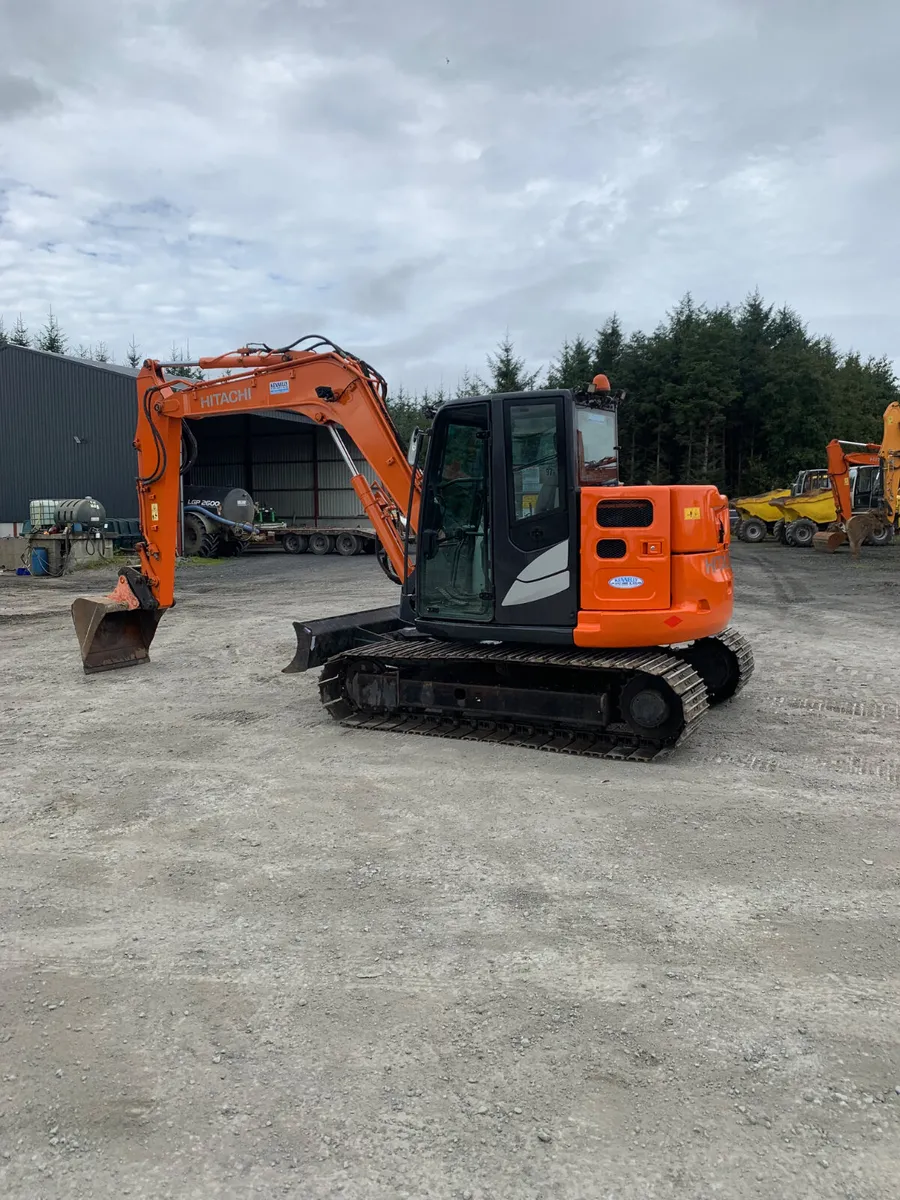 Hitachi zx85-5.          2014 - Image 4