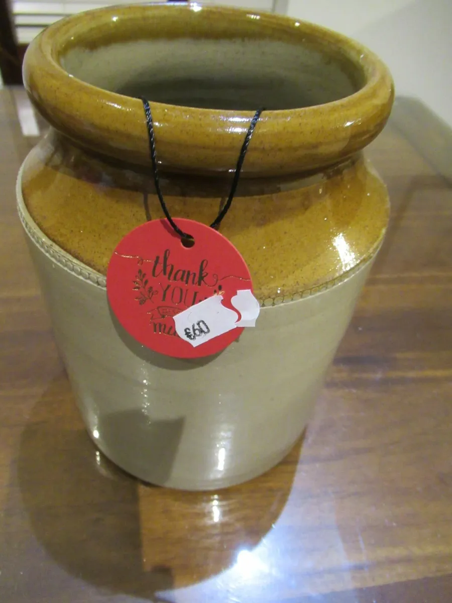 antique flagon jar kitchen vintage storage ornamen - Image 3