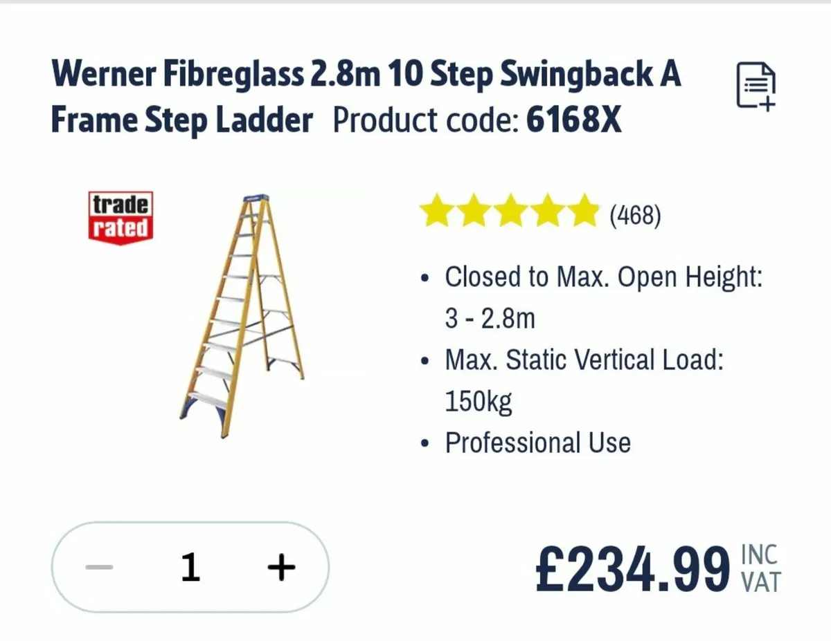 Werner step ladders